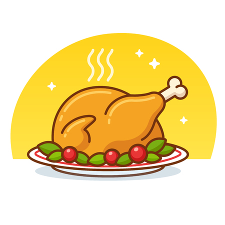Thanksgiving turkey dinner cliparts stock vector and royalty free thanksgiving turkey dinner illustrations