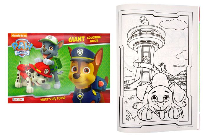 Wholesale paw patrol activity coloring book pg