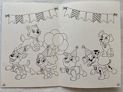 Paw patrol coloring book nintendo nurie anime manga japan new