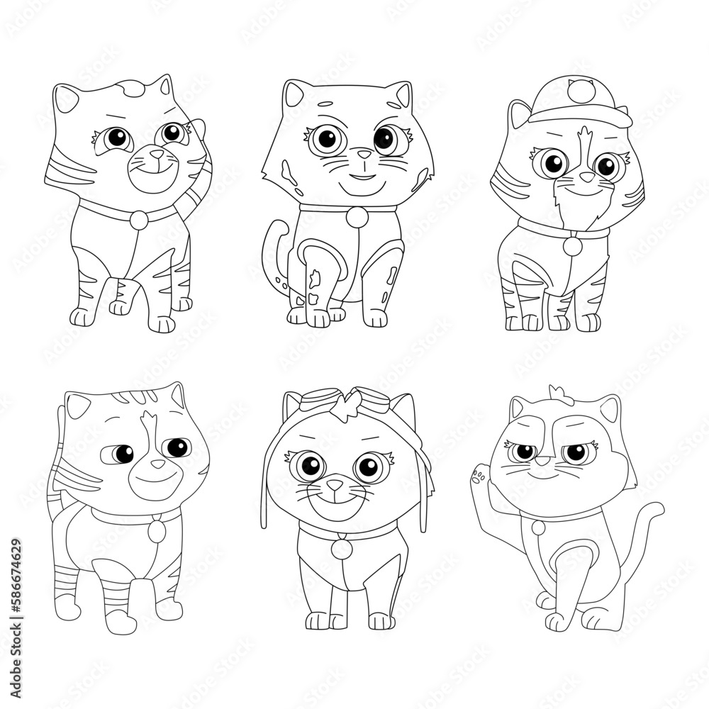 Paw patrol wiki cat squad pack