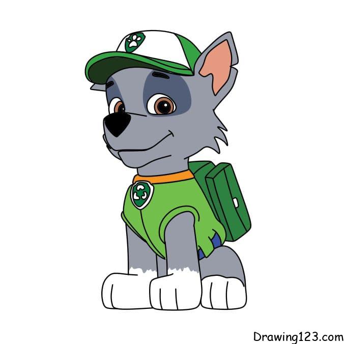 Paw patrol drawing tutorial