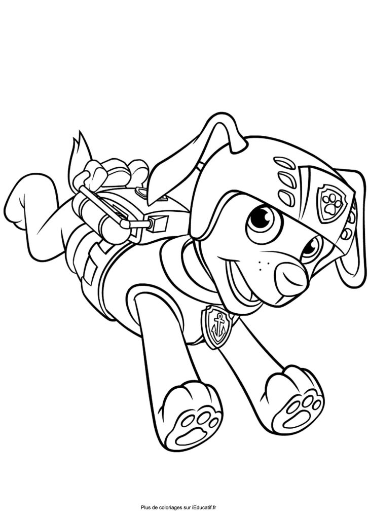 Paw patrol coloring pages