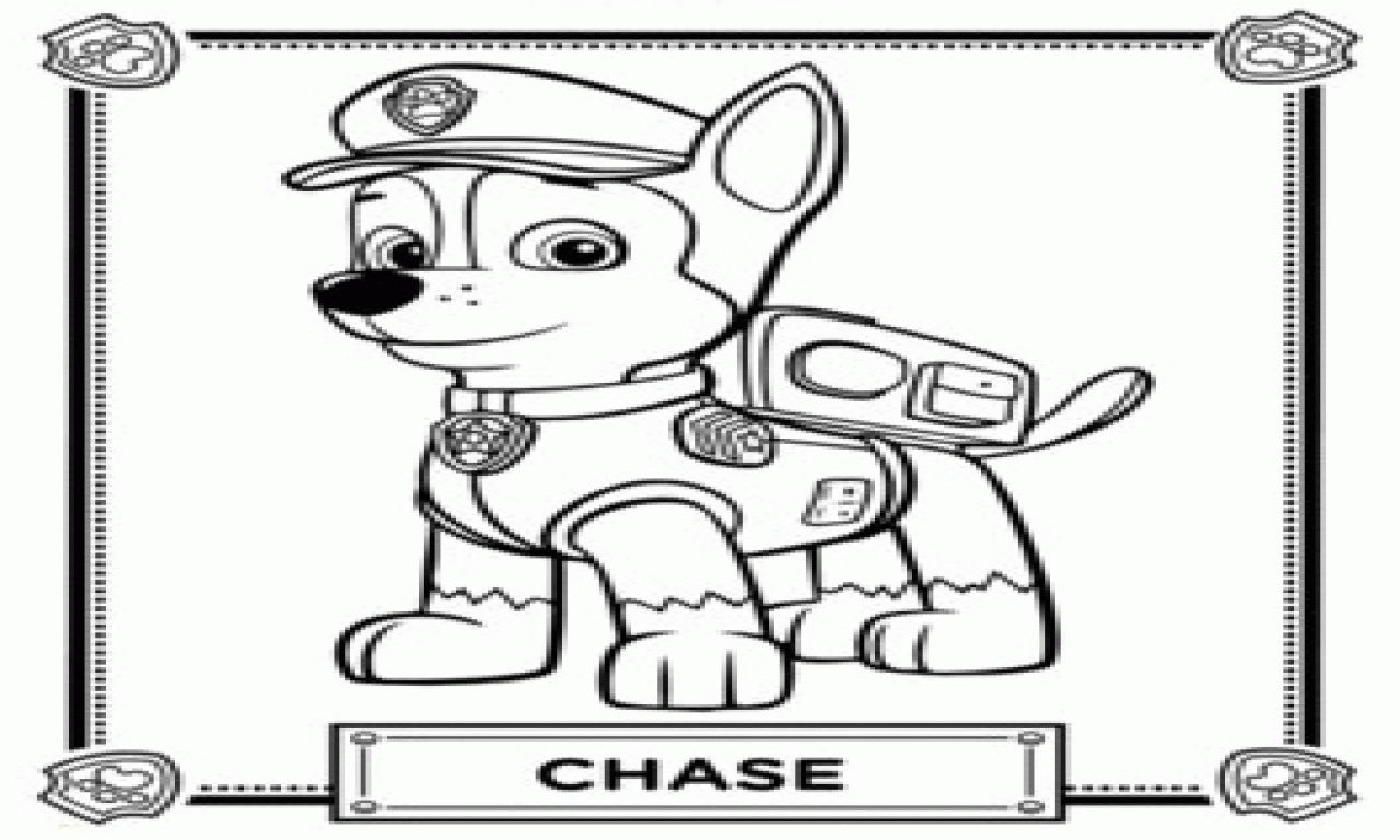 Free printable paw patrol coloring pages