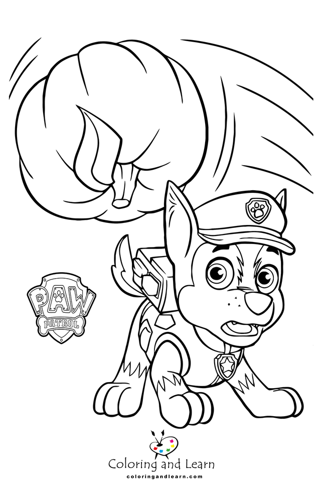 Paw patrol coloring pages rpawpatrol