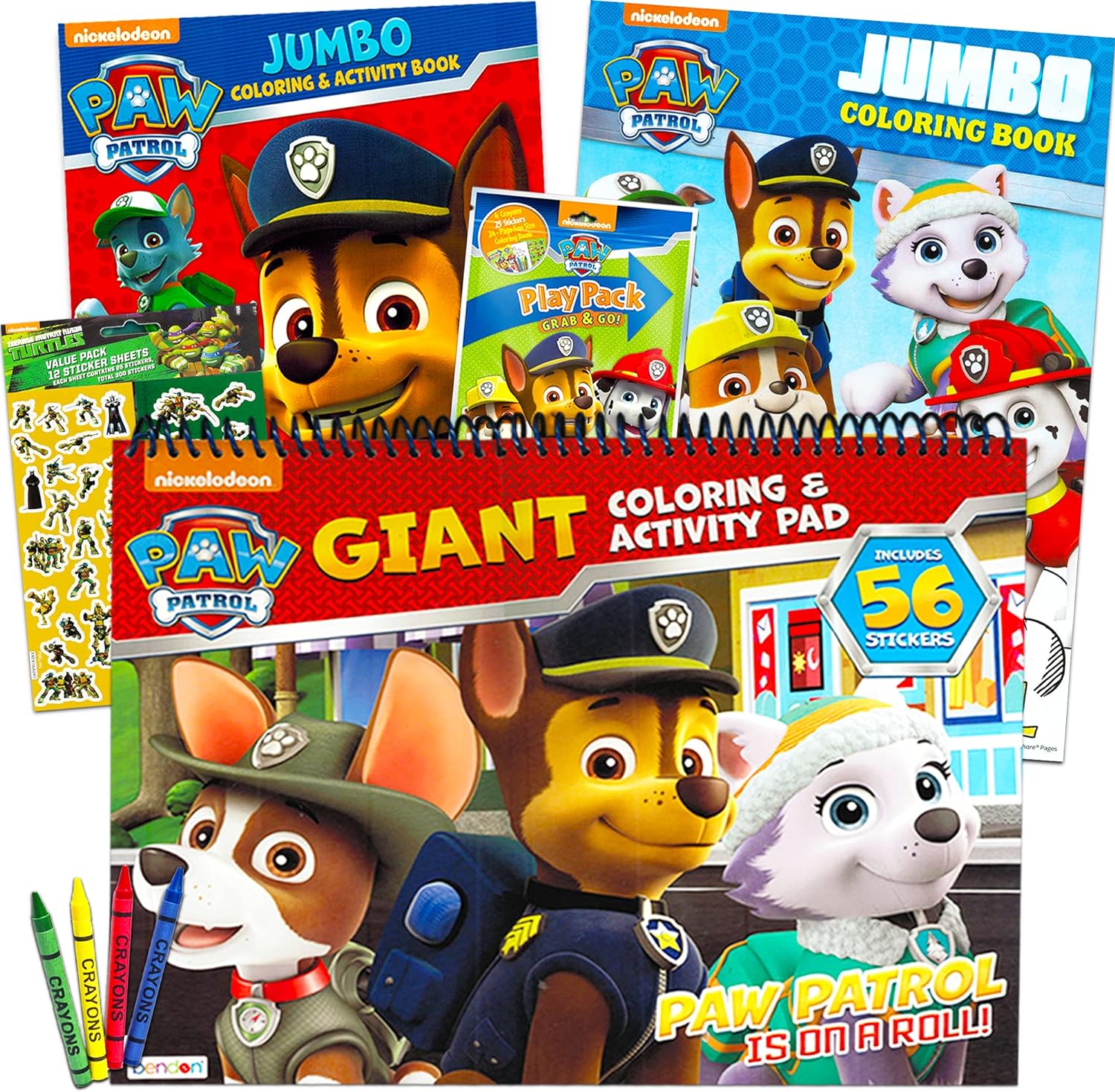 Paw patrol lorg and activity book set lorg dia