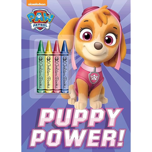 Colouring book paw patrol puppy power â the fifty shop at sickkids