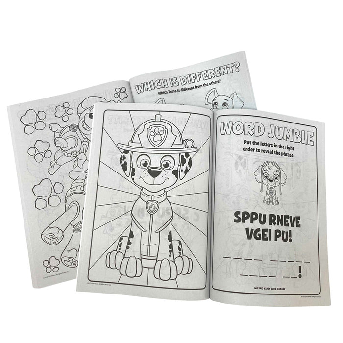 Paw patrol coloring book premium crayons set activity pad kids dra â