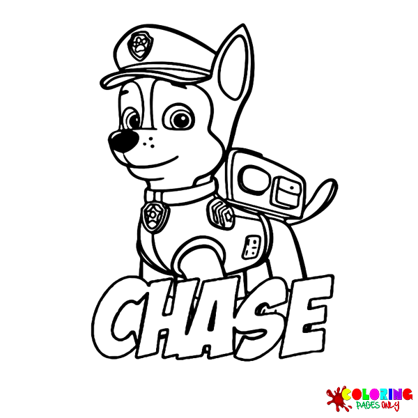 Paw patrol coloring pages