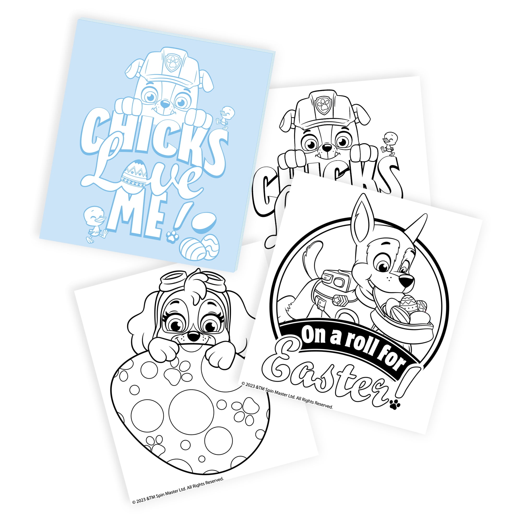 Paw patrol easter cup of doodles art kit for children unisex