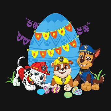 Paw patrol easter day spiral notebook for sale by laurasmerd