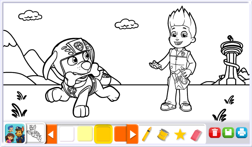 Nick jr coloring book paw patrol wiki