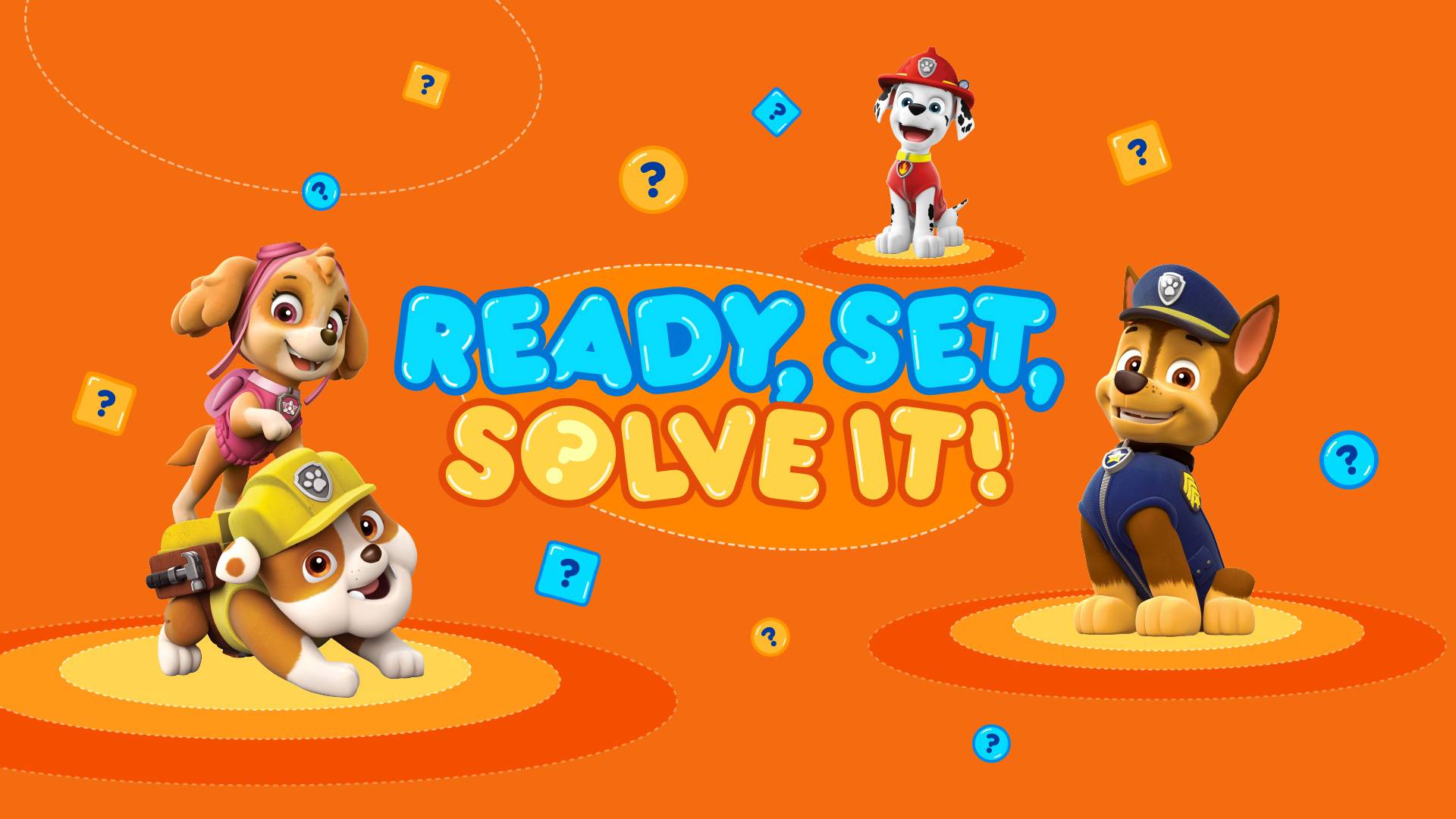 Paw patrol ready set solve it
