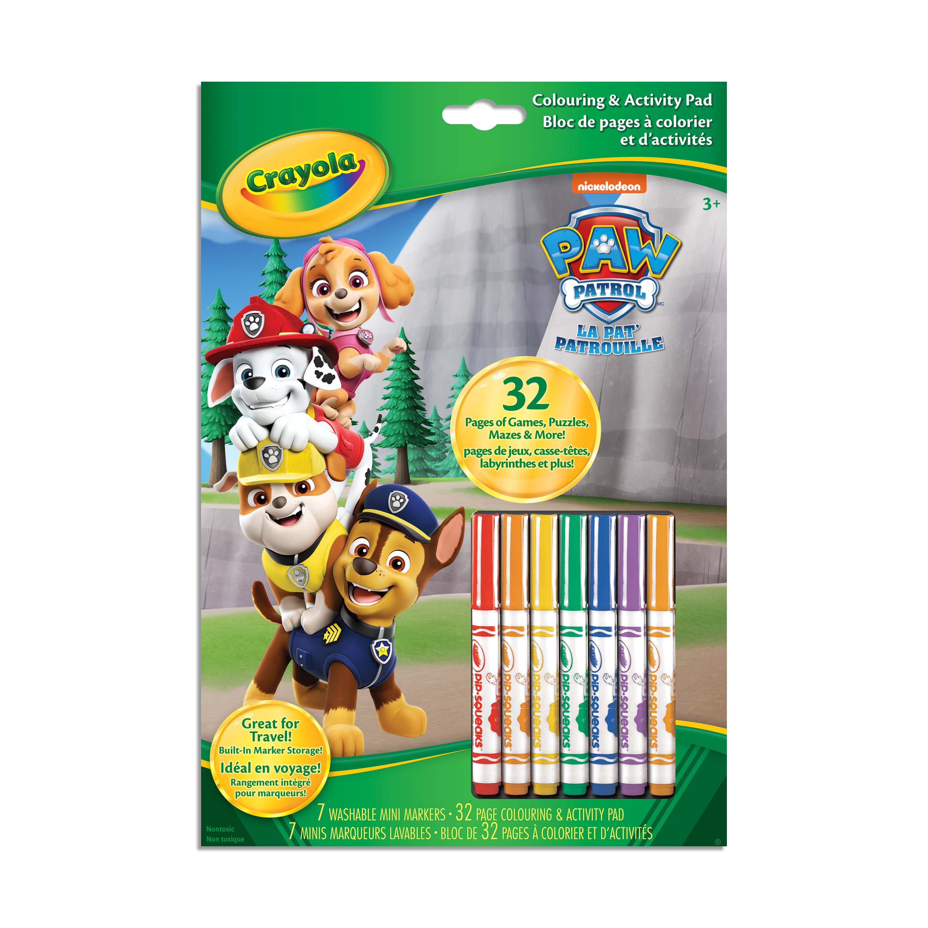 Crayola colouring activity book paw patrol â crayola nada