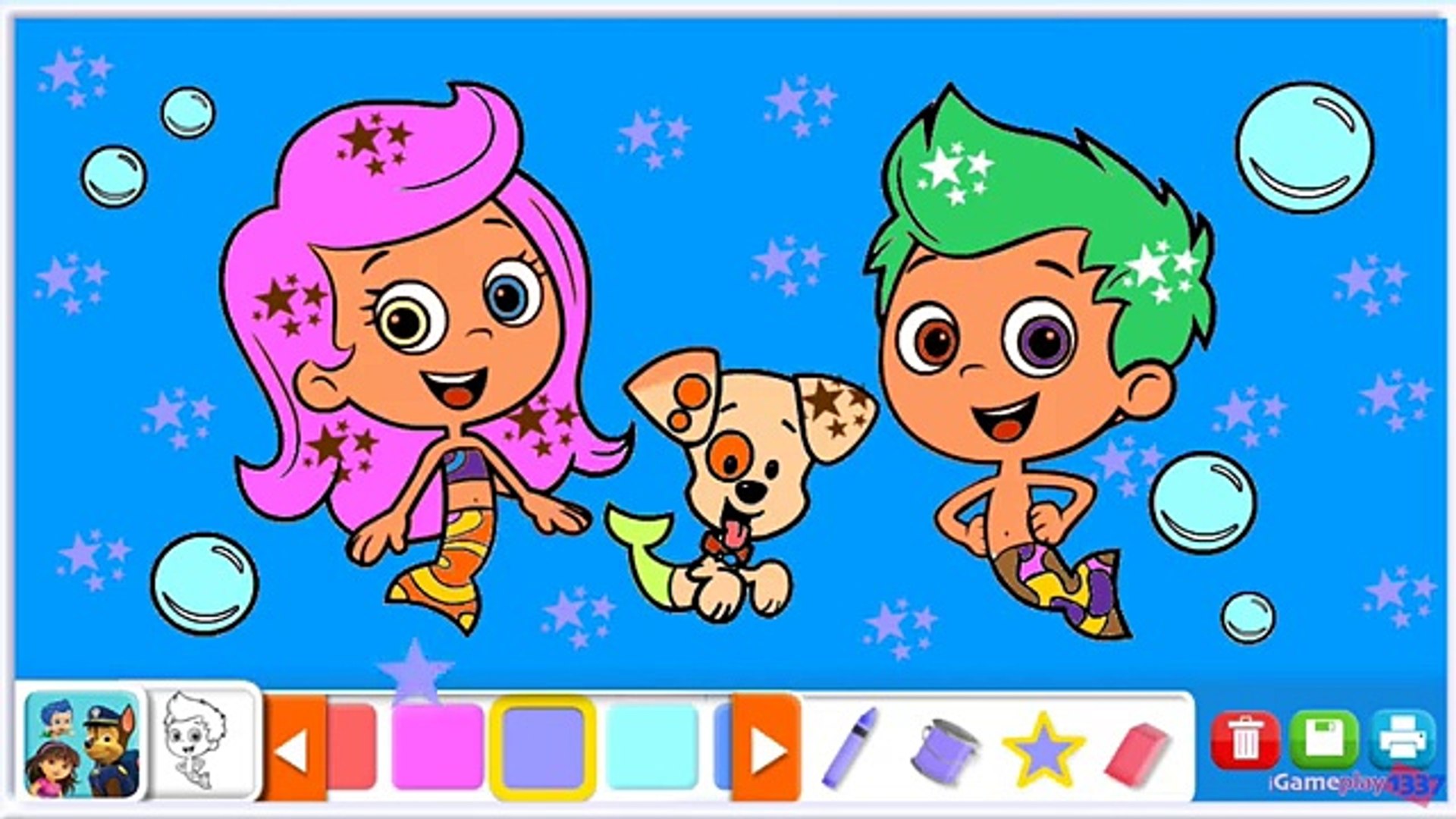 Nick jr coloring book