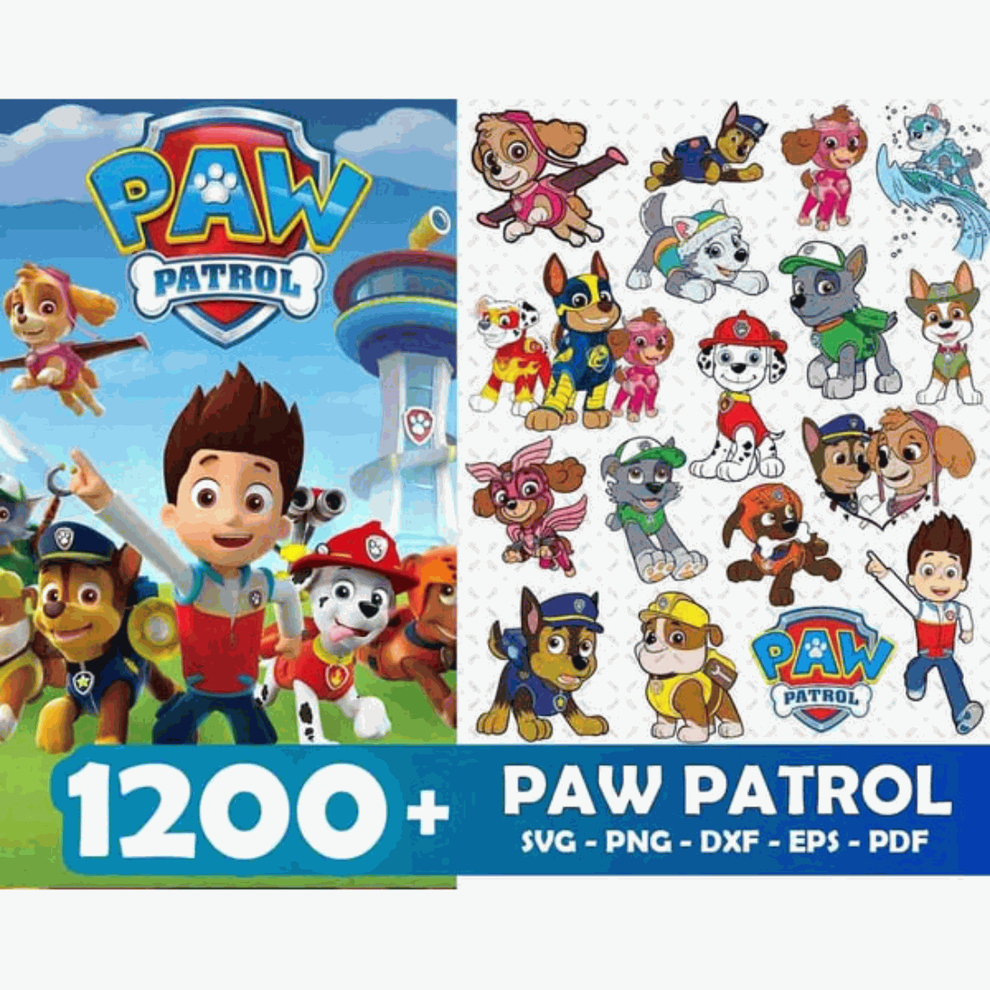 Paw patrol svg paw patrol png paw patrol logo paw patrol clipartpaw patrol emblems paw patrol cricut