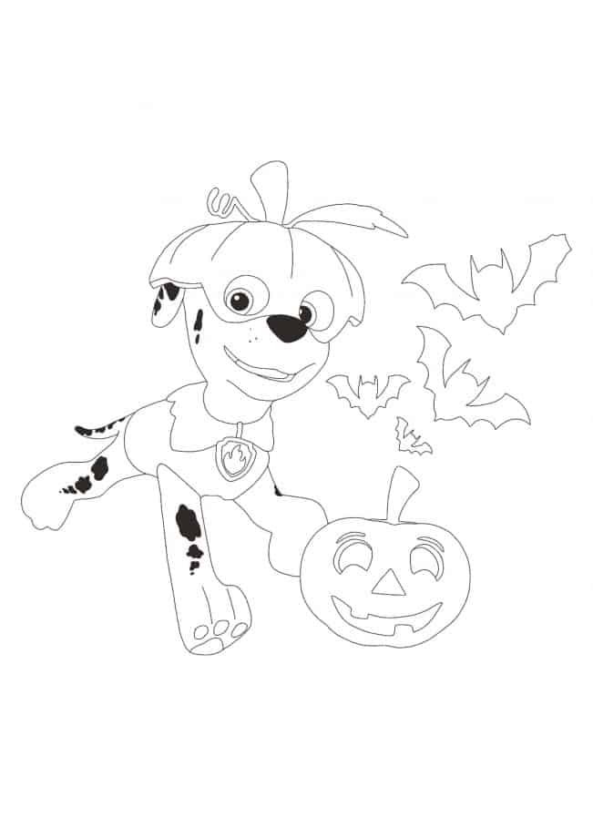 Paw patrol coloring pages