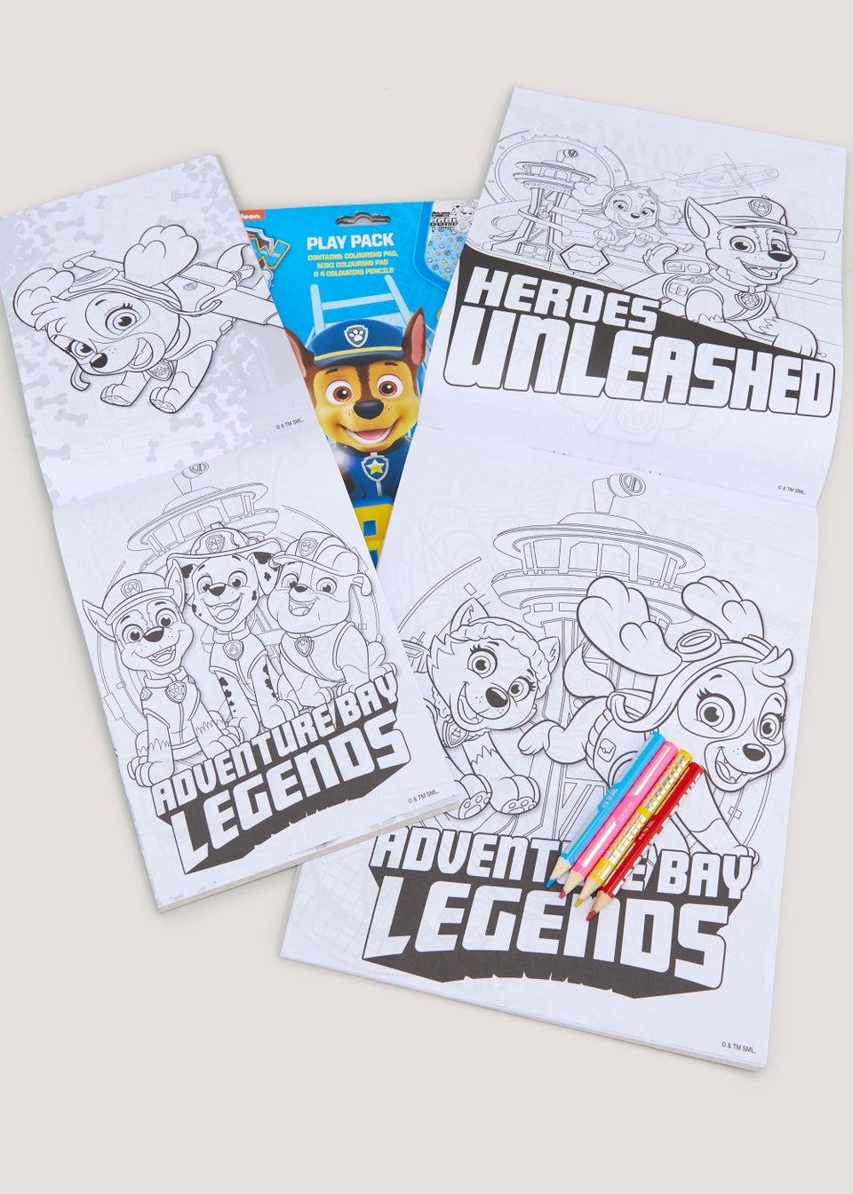 Paw petrol louring play pack