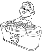 Paw patrol coloring pages for free