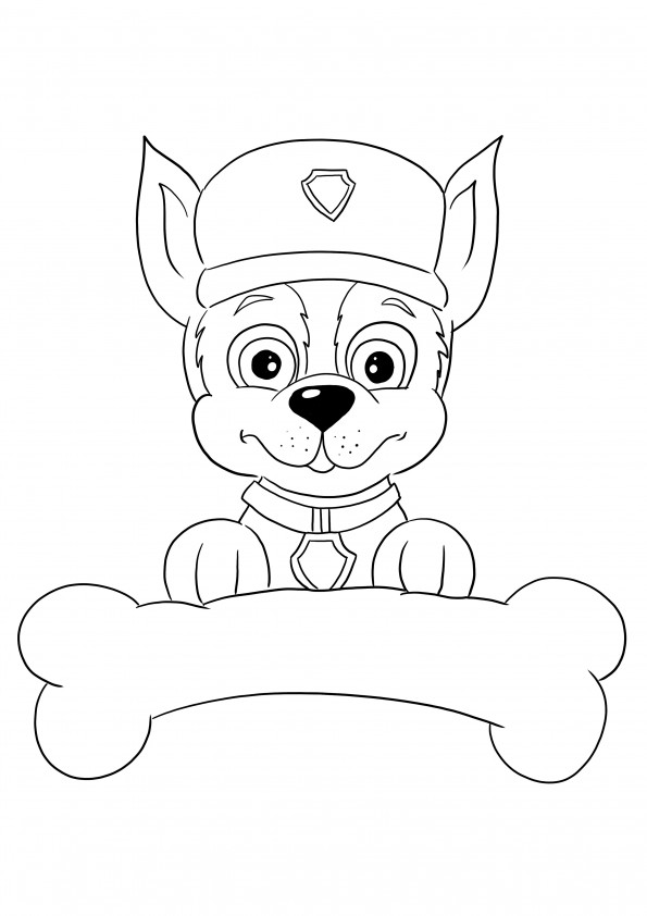 Paw patrol coloring pages