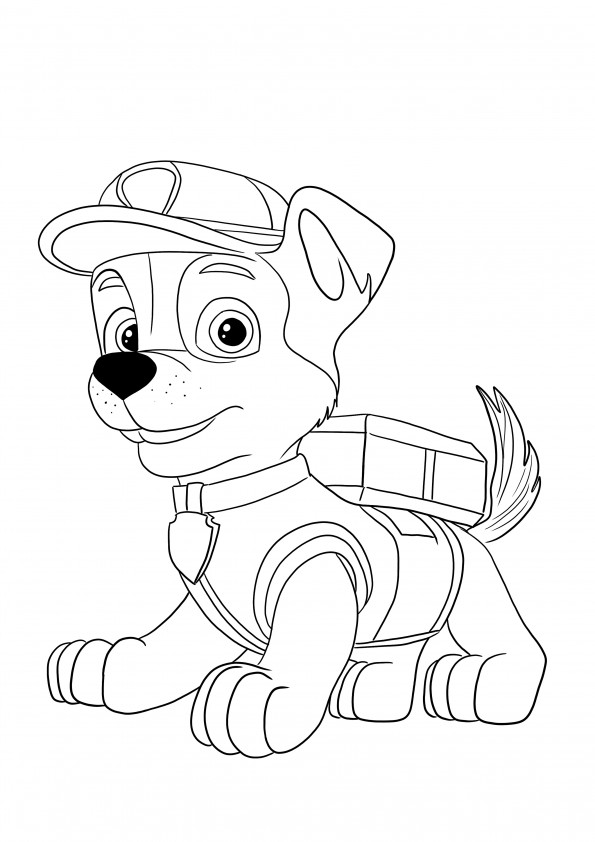 Paw patrol coloring pages