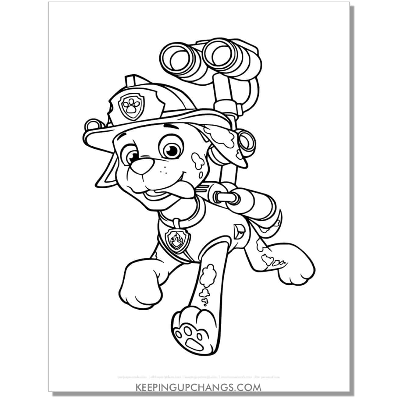 Free paw patrol coloring pages sheets popular printables