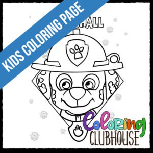 Paw patrol coloring pages archives coloring clubhouse