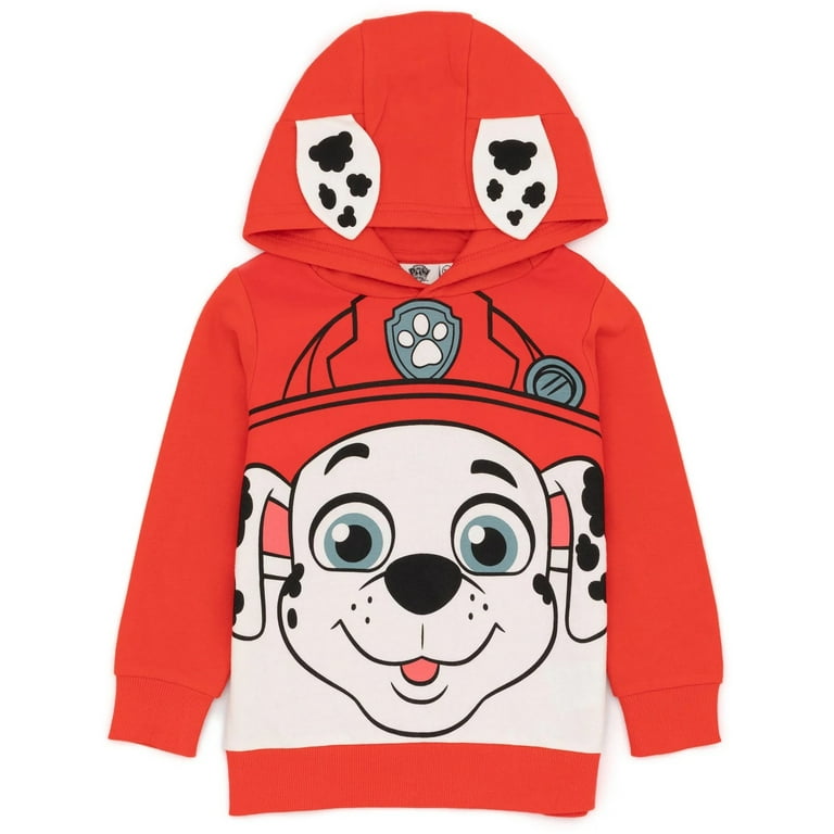 Paw patrol boysgirls marshall d ears hoodie