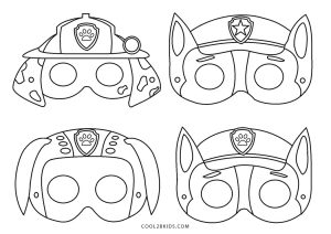 Free printable paw patrol coloring pages for kids