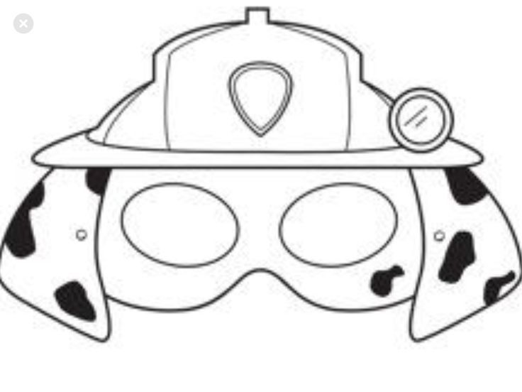 Pin von danuta staszel auf basteln masken zum ausdrucken kindergeburtstag spiele drauãen kinâ paw patrol coloring paw patrol masks paw patrol coloring pages