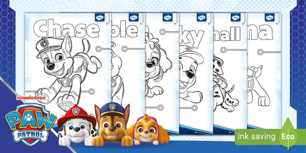 Paw patrol printable masks paramount
