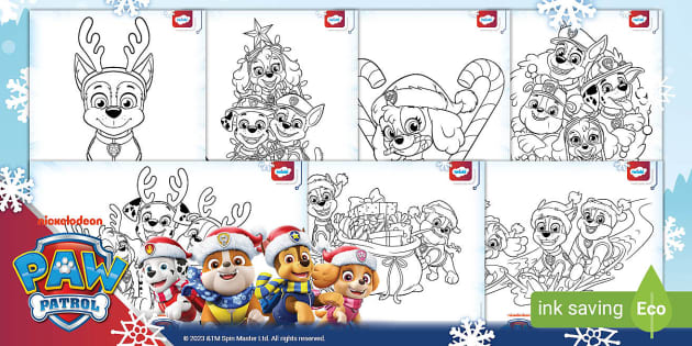 Paw patrol printable masks paramount