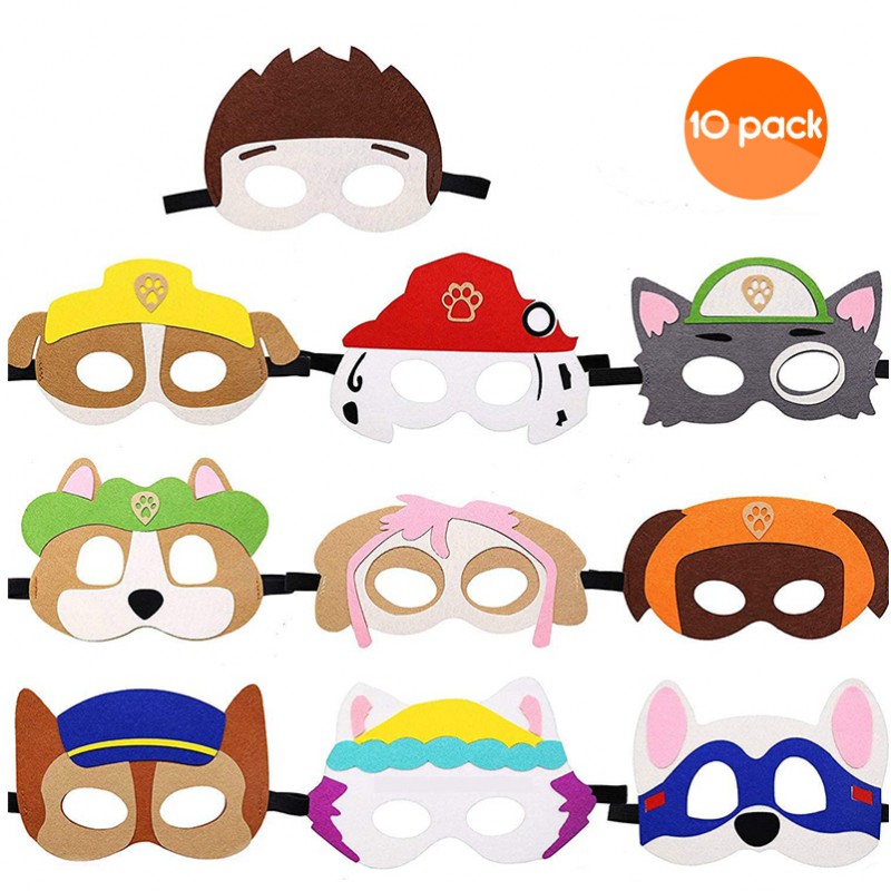Paw patrol masks pack