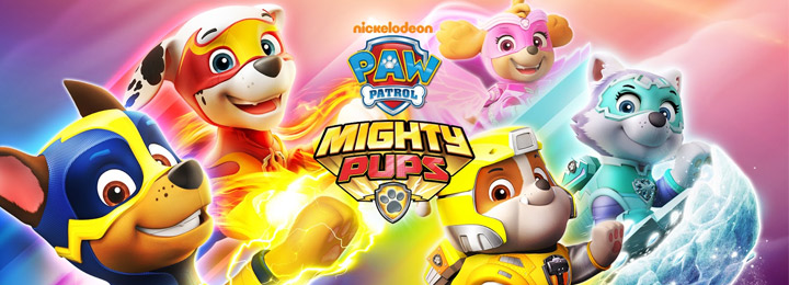 Paw patrol mighty pups coloring pages