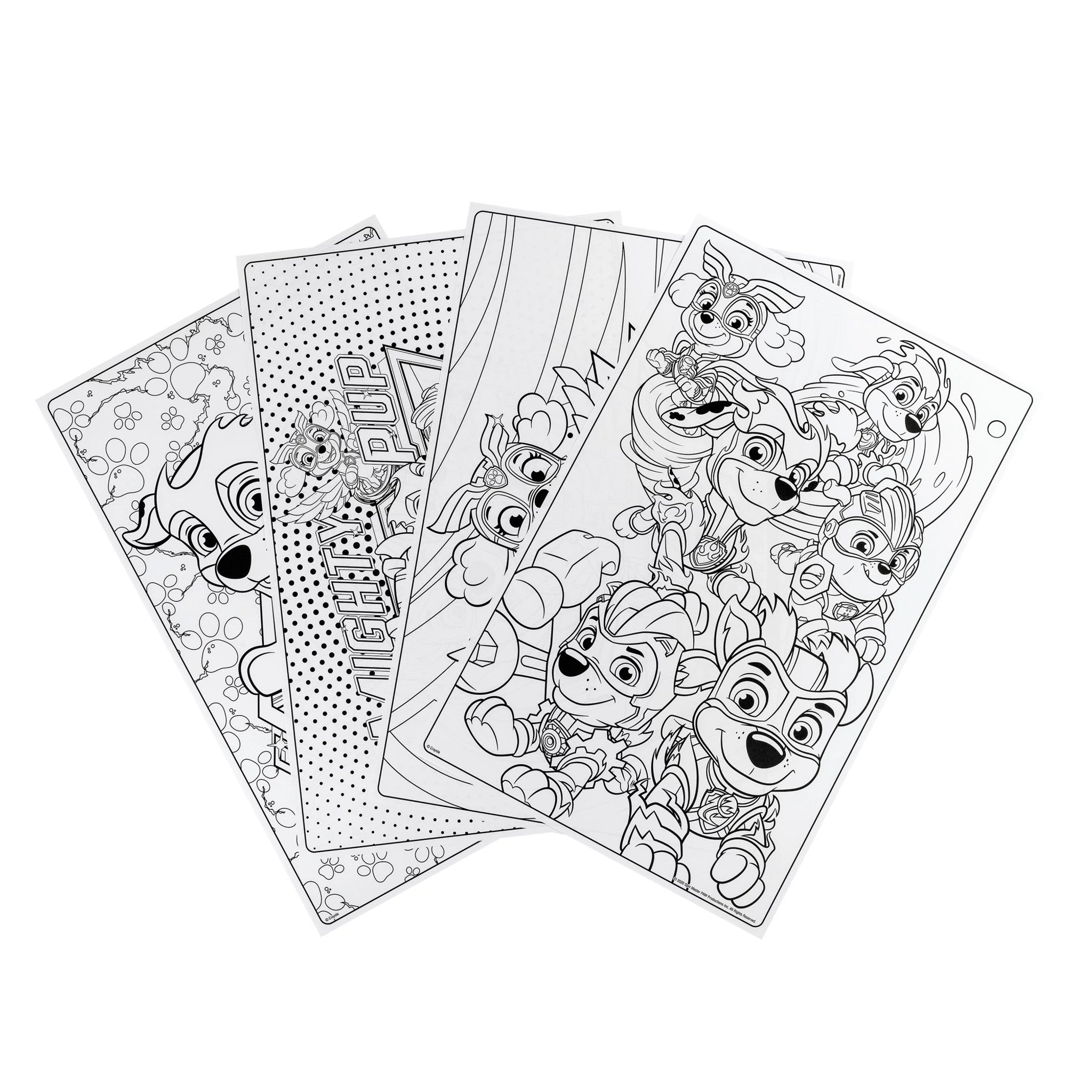 Crayola giant coloring pages paw patrol â s
