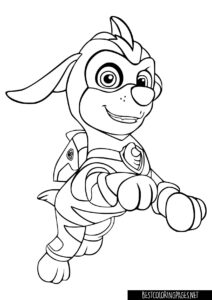 Paw patrol coloring pages