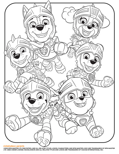 Marshall pup fanatic â found some cool coloring pages on