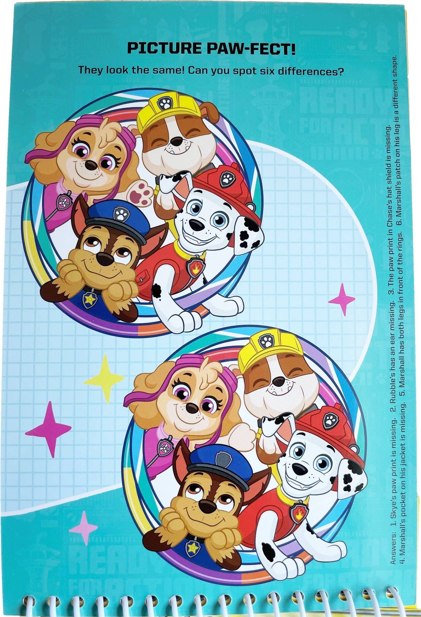 Paw patrol chalk book anilas uk