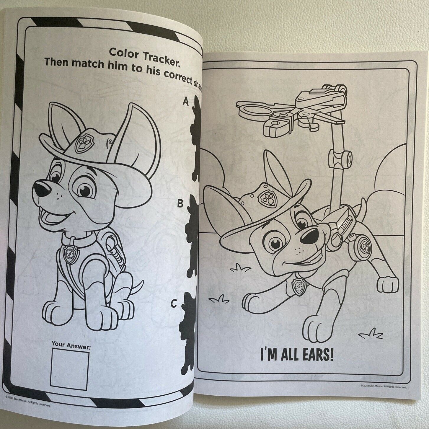 Paw patrol jumbo coloring book new nickeloden licensed marshall chase rubble