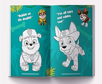 Buy jungle adventure paw patrol giant colorg book for kids book onle at low prices dia jungle adventure paw patrol giant colorg book for kids reviews ratgs