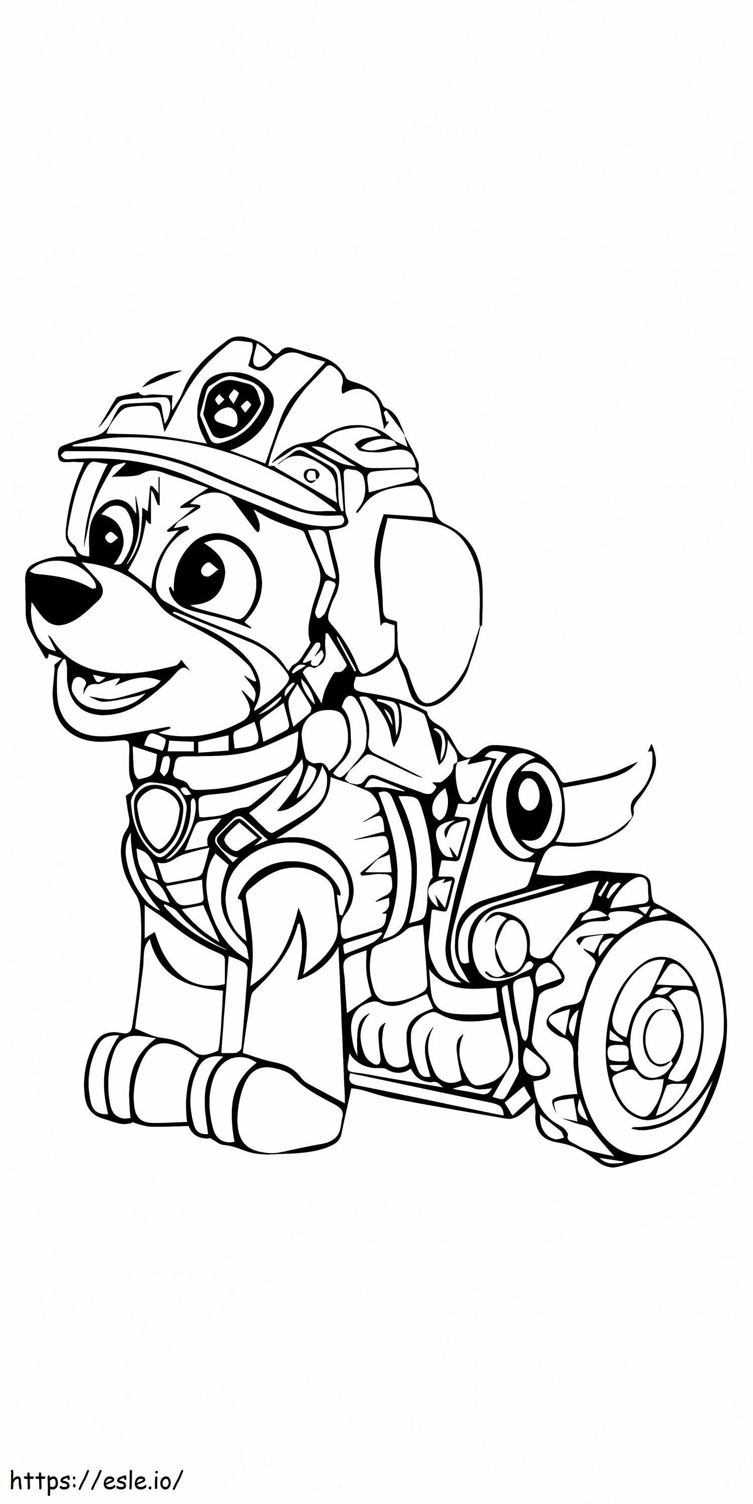 Paw patrol printable coloring page