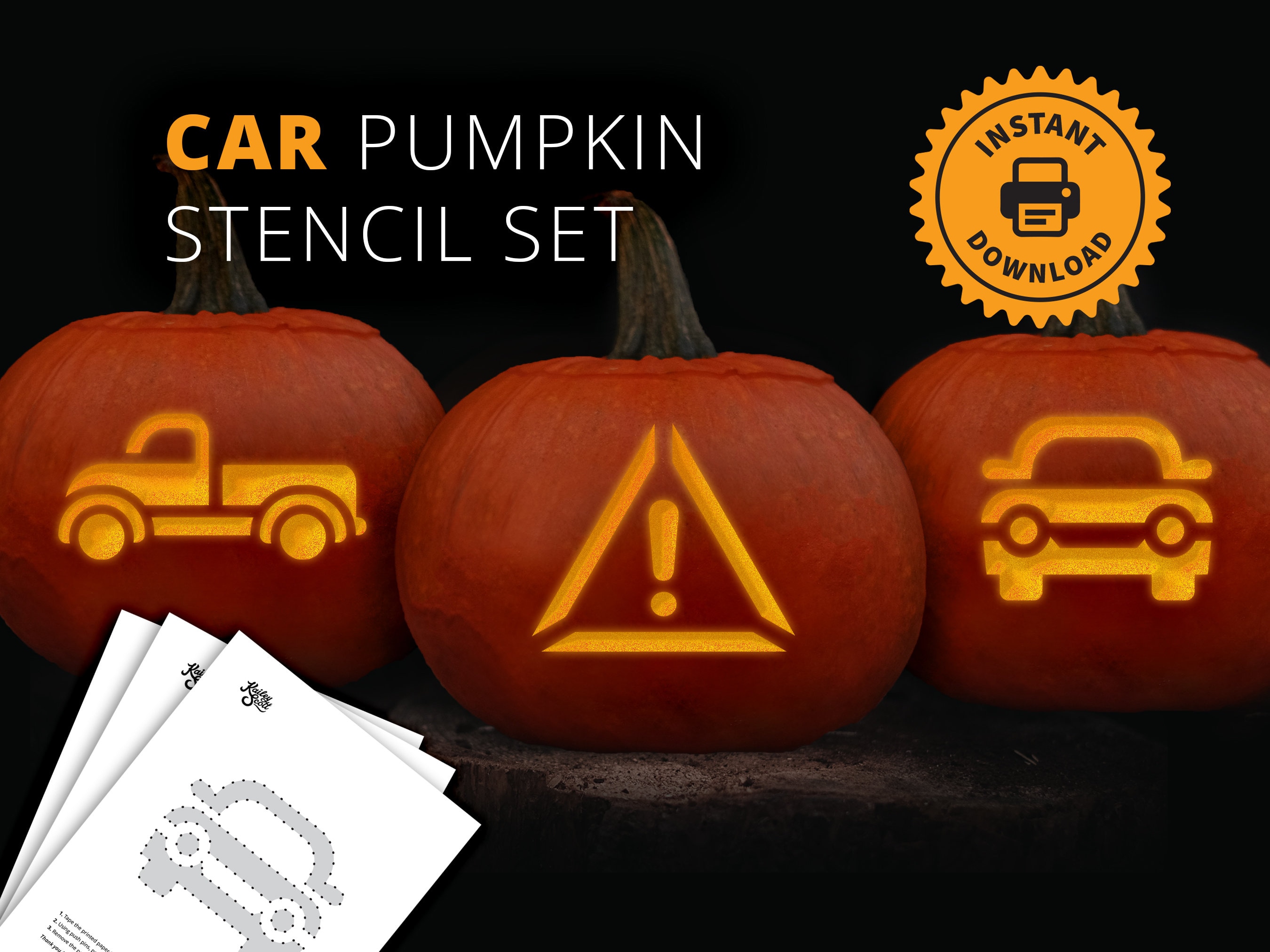 Paw patrol pumpkin stencils