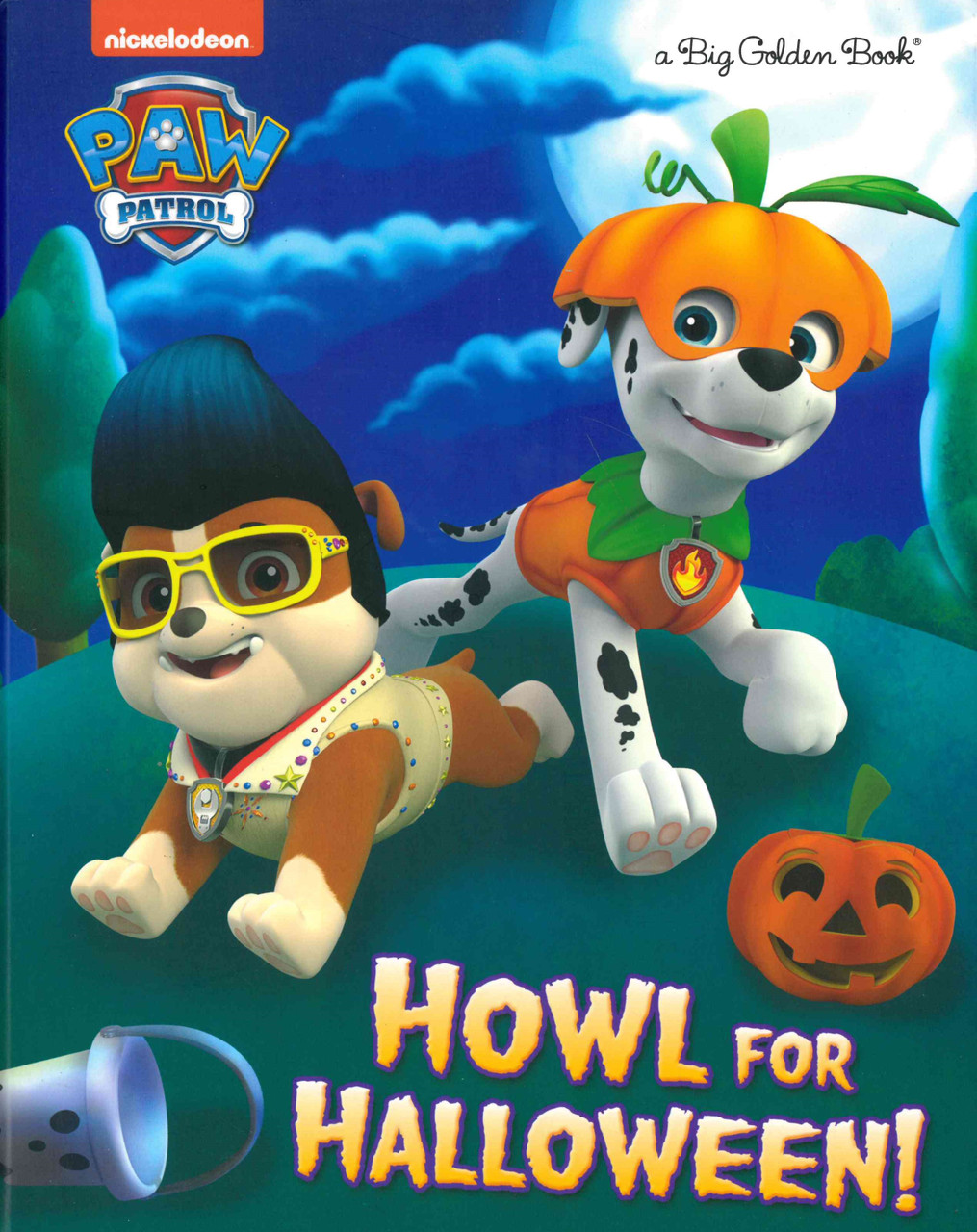 Howl for halloween paw patrol hardcover