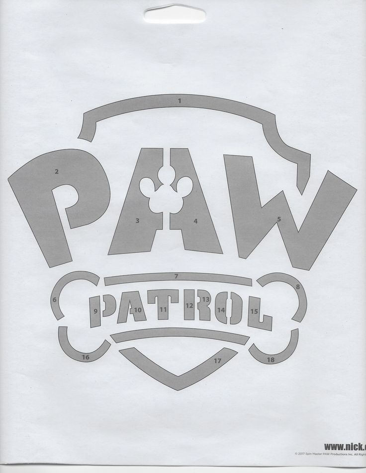 Paw patrol design halloween pumpkin craving patterns paw patrol pumpkin stencil pumpkin carvings stencils pumpkin carving templates