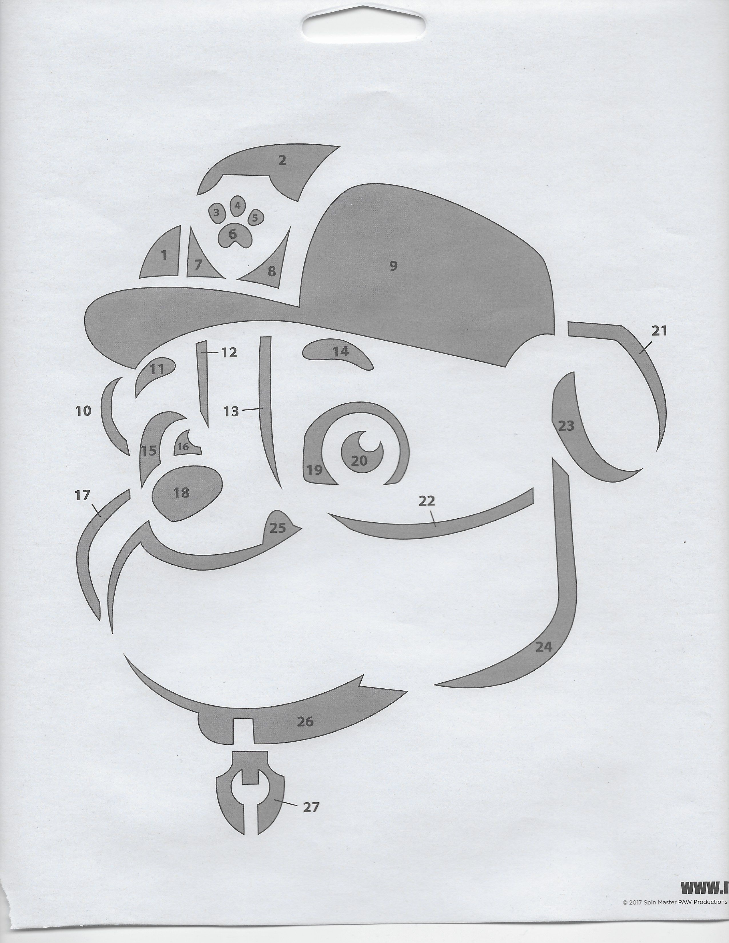 Paw patrol rubble halloween pumpkin craving patterns halloween pumpkin carving stencils paw patrol pumpkin stencil halloween stencils