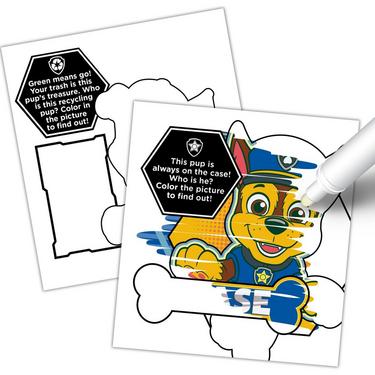 Paw patrol magic ink paper coloring books in x in ct party city