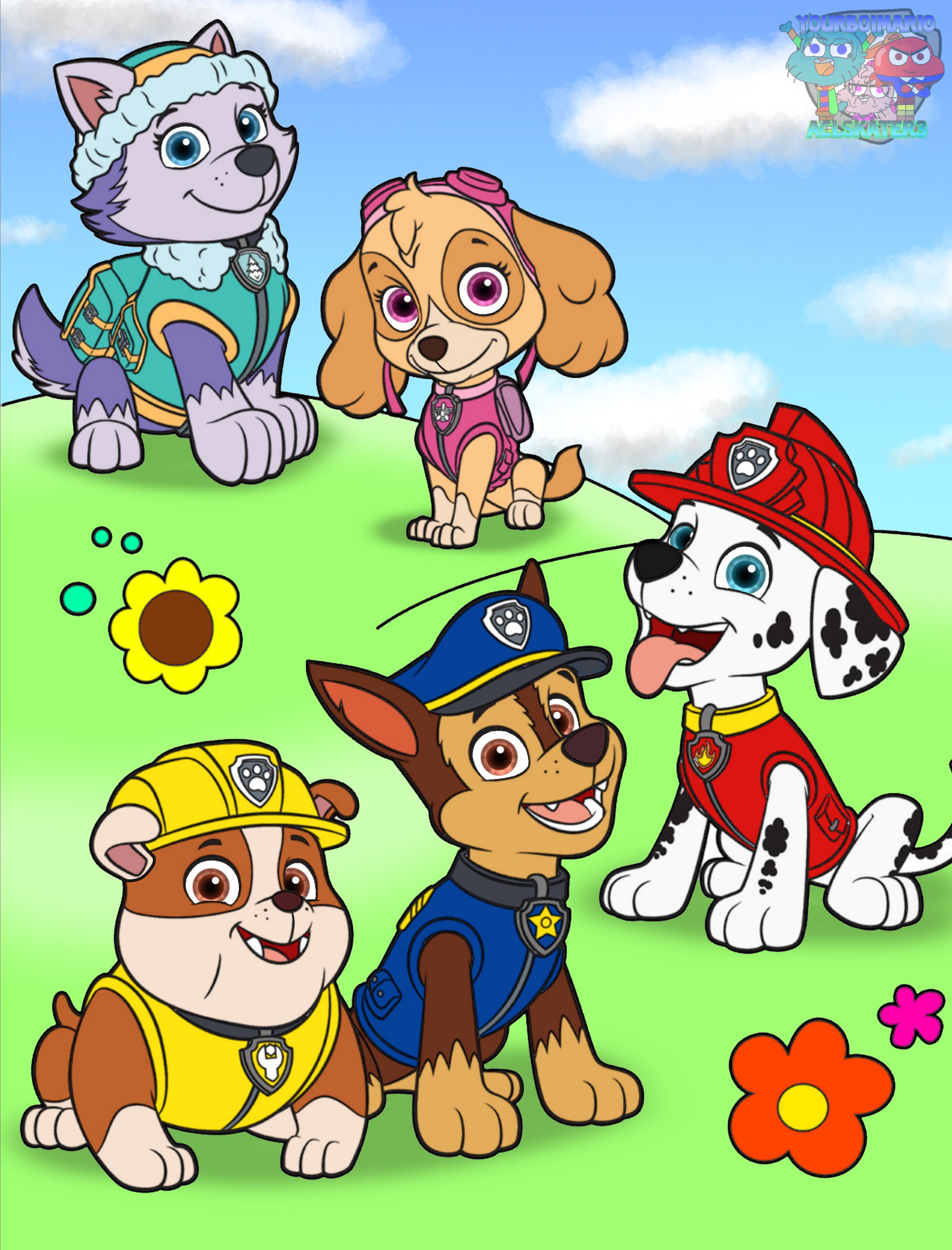 Just a coloring page i colored by yourboimario on