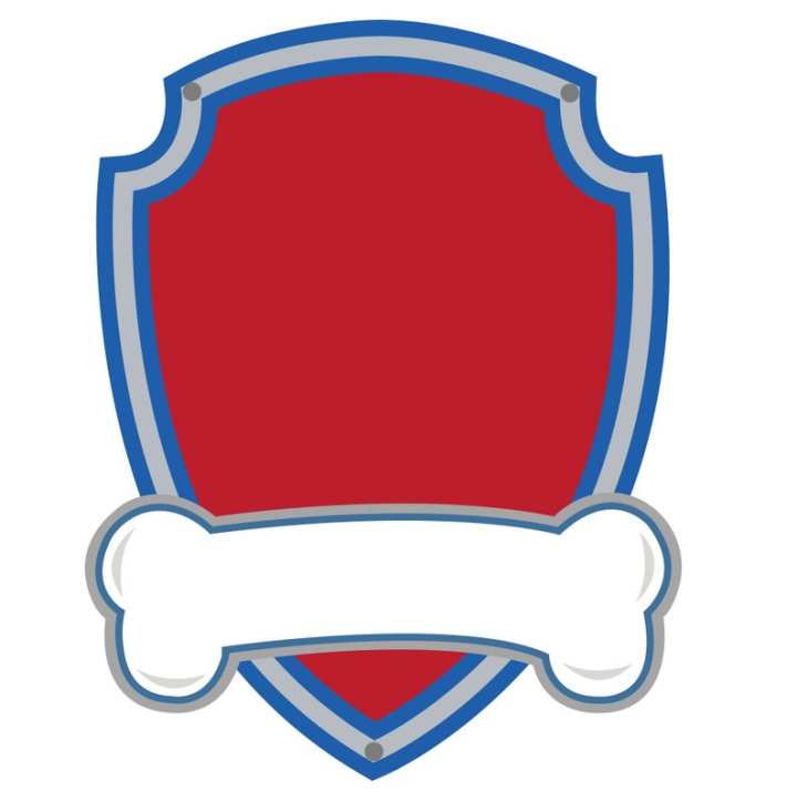 Free paw patrol shield png