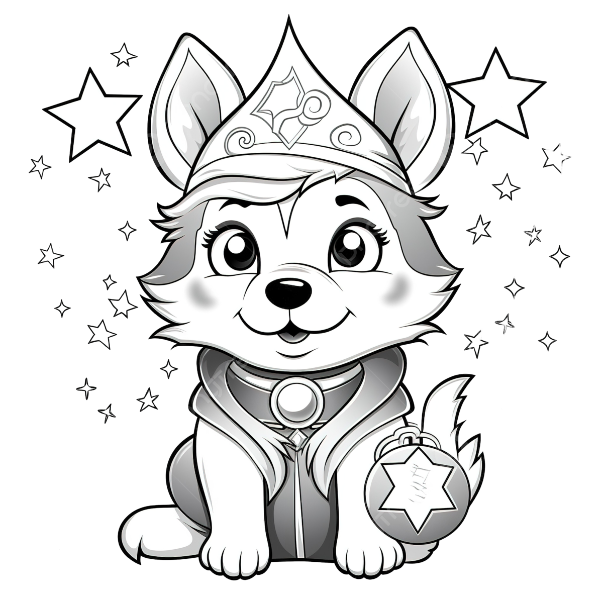 Dogs cute coloring book png transparent images free download vector files