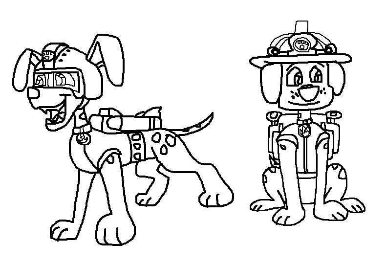 Jarred in lewis paw patrol style by rowserlotstudios on