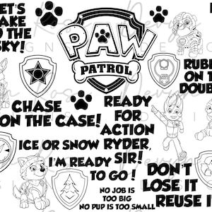 Paw patrol svg